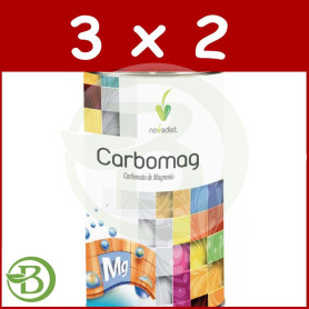Pack 3x2 Carbomag 150Gr. Novadiet
