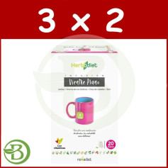 Pack 3x2 Herbodiet Vientre Plano 20 Filtros Nova Diet