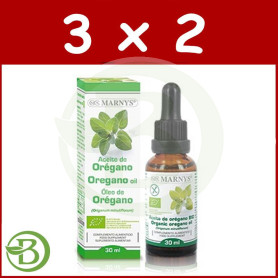 Pack 3x2 Aceite de Orégano BIO Marnys