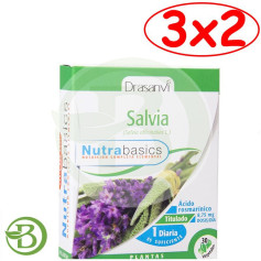 Pack 3x2 Sauge 30 Gélules Drasanvi