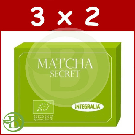 Pack 3x2 Matcha Slim Ecologico Integralia
