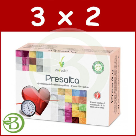 Pack 3x2 Presalta 60 Cápsulas Novadiet