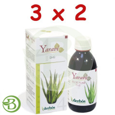 Pack 3x2 Yaravi 4 DG Aloe Sea 250Ml. derbos