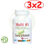 Pack 3x2 Multi 1 Vitamins & Minerals 60 Comprimidos Sura Vitasan