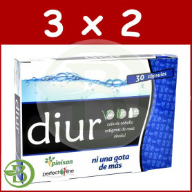 Pack 3x2 Perfect Line Diur 30 Cápsulas Pinisan