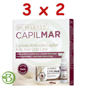 Pack 3x2 Pack Capilmar Locion Anticaida + Capsulas Marnys