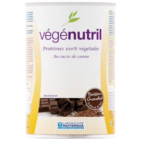 Vegenutril Chocolat (Protéine de pois) 300G Nutergia