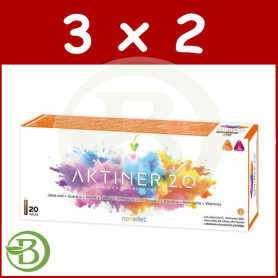 Pack 3x2 Aktiner 2.0 20 Viales Nova Diet