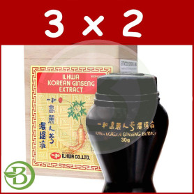 Pack 3x2 Ginseng 30Gr. Il Hwa