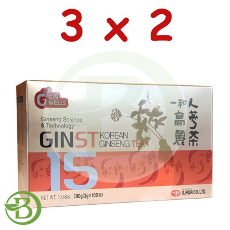 Pack 3x2 Ginst15 100 Sobres Il Hwa