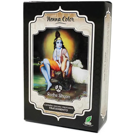 Traitement au henné brun foncé profond Radhe Shyam