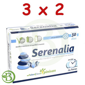 Pack 3x2 Serenalia 60 Capsulas Pinisan