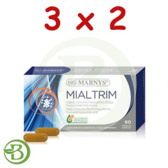 Pack 3x2 Mialtrim 60 Cápsulas Marnys