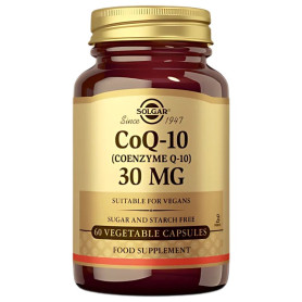 Coenzyme Q10 30 mg 60 gélules végétales Solgar