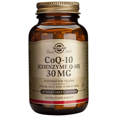 Coenzyme Q10 30 mg 90 gélules végétales Solgar