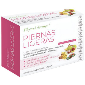 Jambes Légères 60 Gélules Végétales Phytoadvance