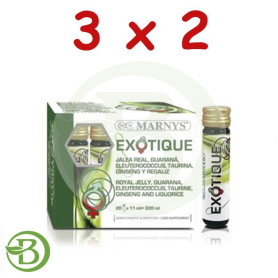 Pack 3x2 S Exotique 20 Viales Marnys