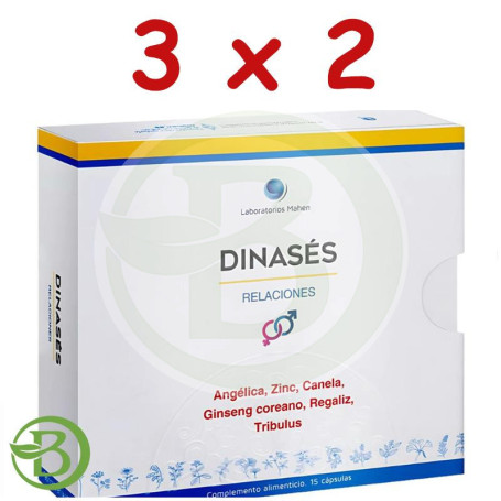 Pack 3x2 Dinases 15 Capsulas Mahen