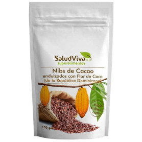 Éclats de cacao au nectar de fleur de coco Eco 150G Salud Viva