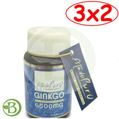 Pack 3x2 Ginkgo 40 Gélules Etat Pur