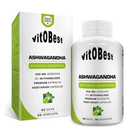 Ashwagandha 60 Gélules Végétales Vit.O.Best
