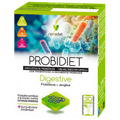 Probidiet Digestive 30 Gélules Nova Diet