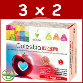 Pack 3x2 Colestia Forte 30 Cápsulas Nova Diet