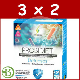 Pack 3x2 Probidiet Defensas 30 Cápsulas Nova Diet