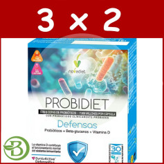 Pack 3x2 Probidiet Défenses 30 Gélules Nova Diet