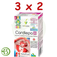 Pack 3x2 Cardiepa 30 Gélules Nova Diet
