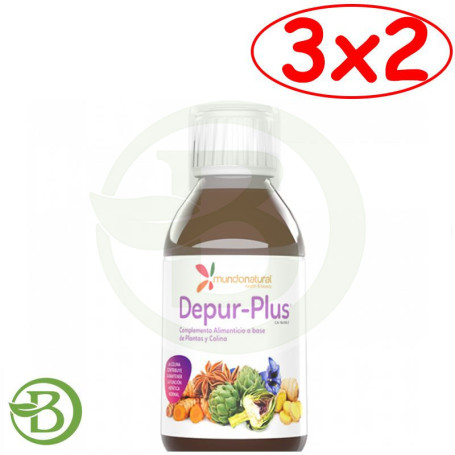 Pack 3x2 Depurplus 500Ml. Mundo Natural