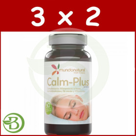 Pack 3x2 Calm Plus 90 Cápsulas Mundo Natural