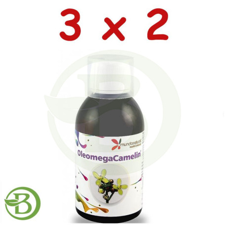 Pack 3x2 Oleomega Camelin 200Ml. Mundo Natural