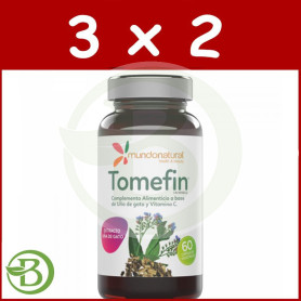 Pack 3x2 Tomefín 350Mg. 60 Cápsulas Mundo Natural