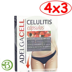Pack 4x3 Adelgacell 40 Cápsulas Dietmed