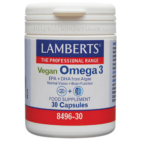 Oméga 3 Végétalien 30 Gélules Lamberts