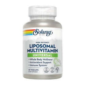 Multivitamines liposomales universelles 60 gélules végétales Solaray