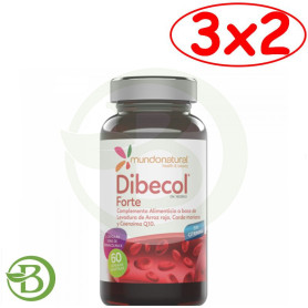 Pack 3x2 Dibecol Forte 60 Cápsulas Mundo Natural