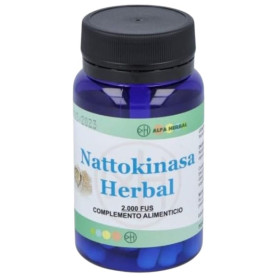 Nattokinase à base de plantes 60 gélules Alpha Herbal