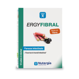 Ergyfibral 12 comprimés à croquer Nutergia