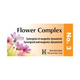 Complexe de Fleurs N°3 Hypersensibilité 5G 100 Granulés Holistica