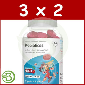 Pack 3x2 Probioticos 30 Gominolas Herbora