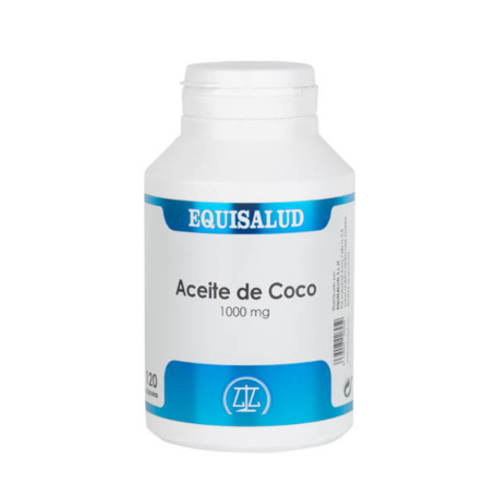 Huile de coco 1000 mg 120 perles Equisalud