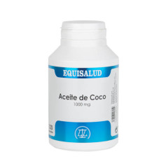 Huile de coco 1000 mg 120 perles Equisalud
