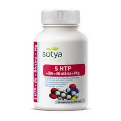 5Htp + B6 + Biotine + Mg 60 gélules Sotya