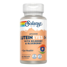 Advanced Lutein Eyes TM 24 mg, 60 gélules végétales, Solaray