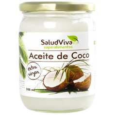 Huile de coco bio 500 ml Salud Viva