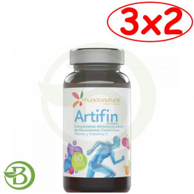 Pack 3x2 Artifin 60 Cápsulas Mundo Natural