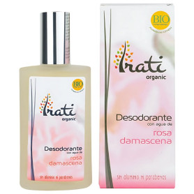 Déodorant Irati Bio à la Rose de Damas 100 ml Equisalud