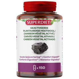 Charbon actif 150 gélules Superdiet
